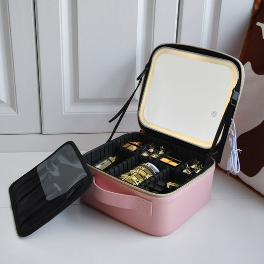 Cosmos - LED Makeup & Cosmetic Bag - sminktáska világítással